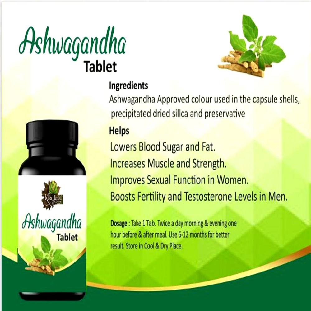 Bulk Herbal Ashwagandha Tablets 90 Tablet - Age Group: For Adults