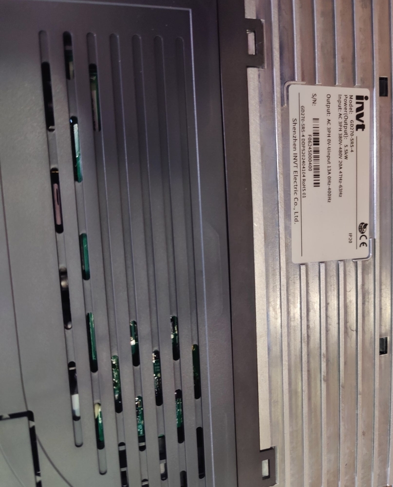 INVT VFD GD270-5R5G-4 5.5KW/7.5HP 3PHASE