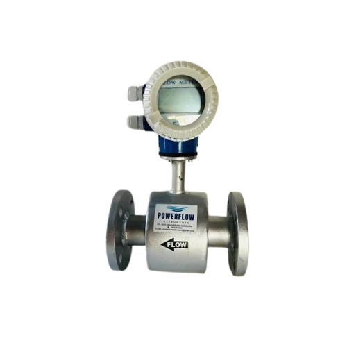 Ptfe Lined Digital Waste Water Flow Meter - Color: Silver