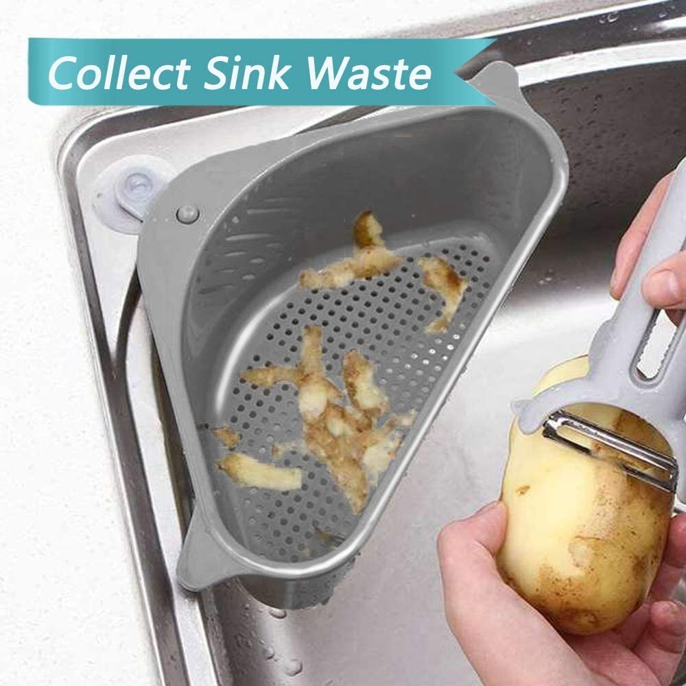 Kitchen Sink Drain Basket - Durable Plastic, Different Sizes Available | Easy Manual Installation For Home And Commercial Use