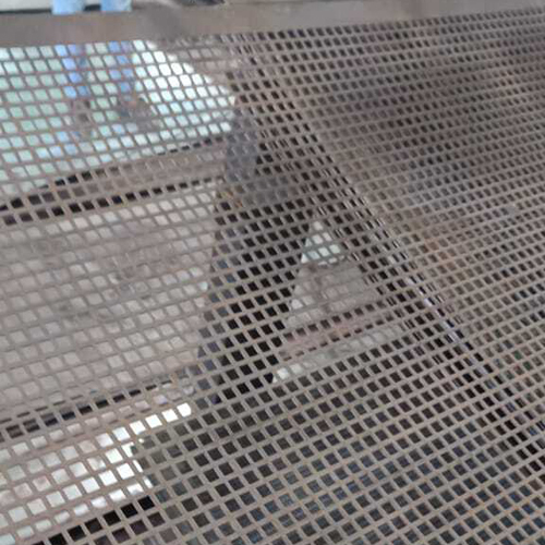 Mild Steel Square Hole Perforated Sheet