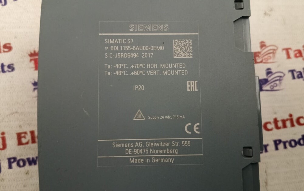 SIEMENS 6DL1155-6AU00-0EM0 PLC