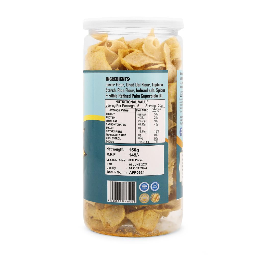 Jowar Achari Chips - Feature: Tasty & Healthy Snacks