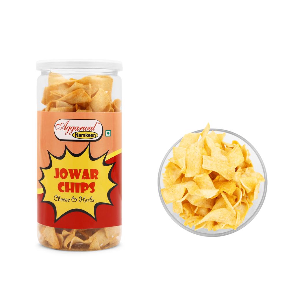 Jowar Cheese Herb Chips