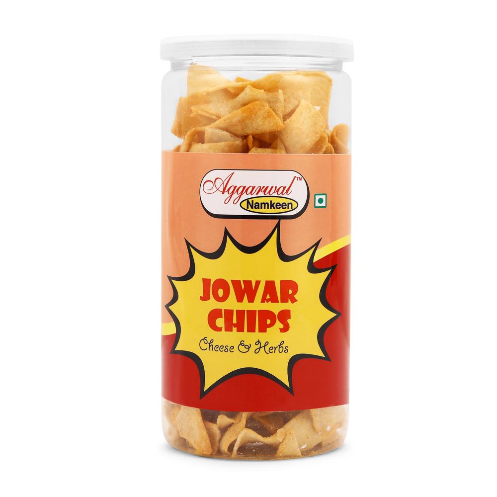 Jowar Cheese Herb Chips  