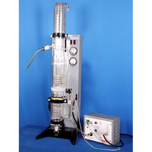 All Quartz Double Distiller Vertical Model With 2 Level External Safety Control - Application: Industrial