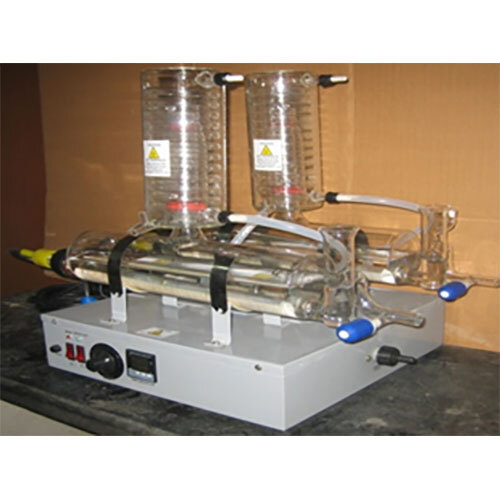 Composite Double Distiller Horizontal Model With Quartz Boiler & Glass Condenser 5 To 6 Lph - Application: Industrial