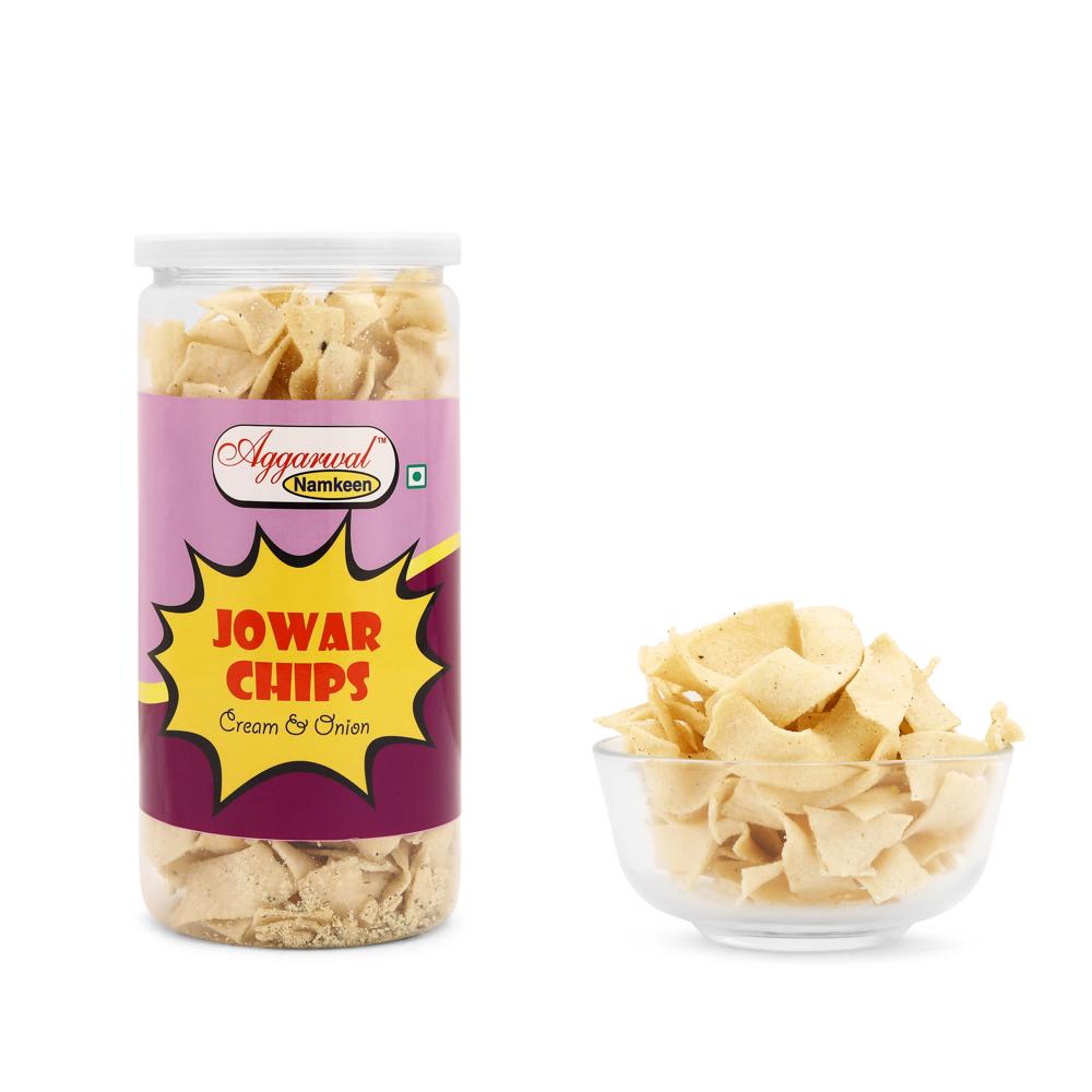 Jowar Cream Onion Chips - Feature: Tasty & Healthy Snacks