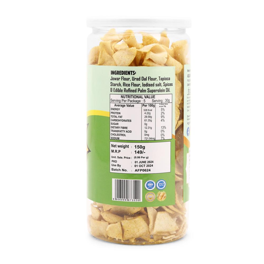 Jowar Pudina Punch Chips