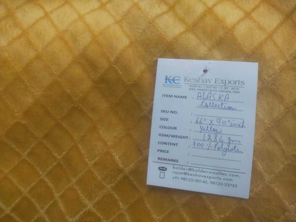 Flannel Emboss Fabric