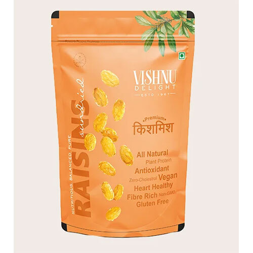 Premium Seedless Green Raisins 250 Gm - Color: Brown