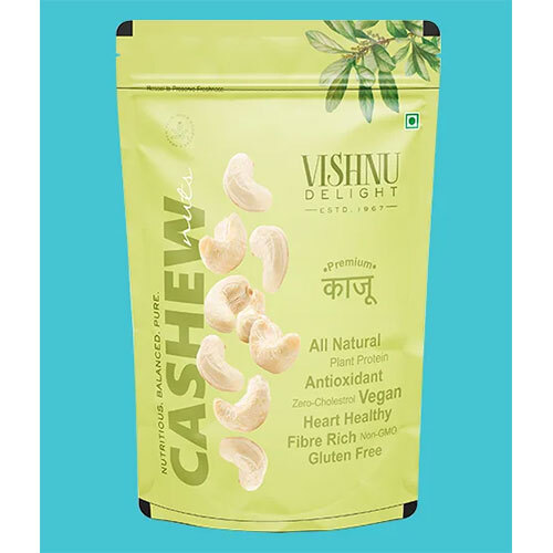 Whole Cashews - Kaju 250 Gm - Color: White