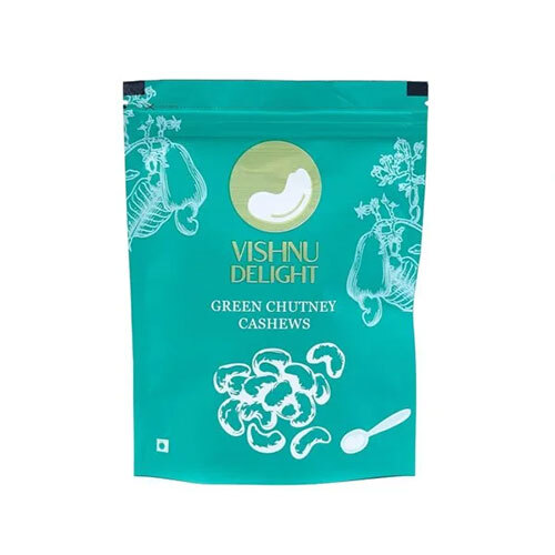 Green Chutney Cashew Pouch 250g Standy Pouch