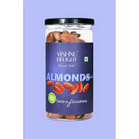 Salted Flavoured Almonds Jar 120 Gm - Color: Brown