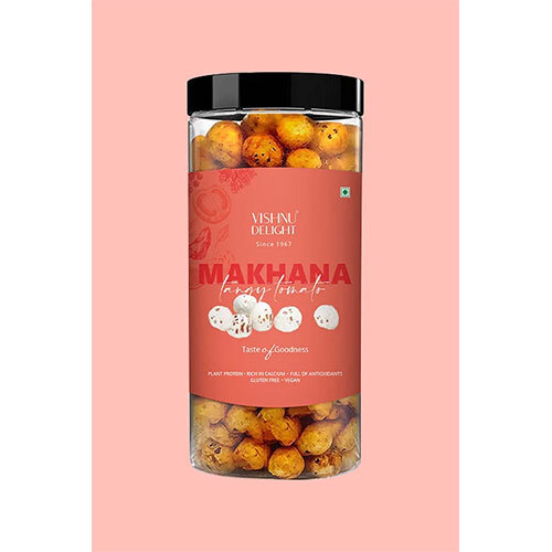 Flavoured Makhana - Tangy Tomato 90 gm Jar