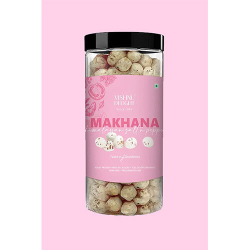 Makhana Flavored - Himalayan Salt & Pepper 90gm Jar