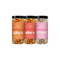 Vishnu Delight Organic Makhana Combo Pack - 3 of 90g Each flavor - Fiery Peri Peri, Tangy Tomato, Himalayan Salt N Pepper - Crunchy, Deliciously, and Full of Flavorful Indian Spices Snacks