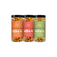 Vishnu Delight Organic Makhana Combo Pack - 3 of 90g Each flavor - Mint Masti, Fiery Peri Peri, Tangy Tomato - Crunchy, Deliciously, and Full of Flavorful Indian Spices Snacks