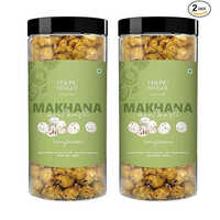 Vishnu Delight Roasted Organic Makhana, Mint Masti Flavor, 2 Packs of 90g Each