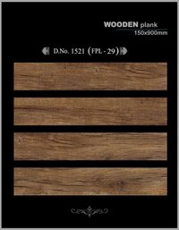 Natural Wood Effect 150x900mm Decorative Plank Tiles for Stylish Flooring