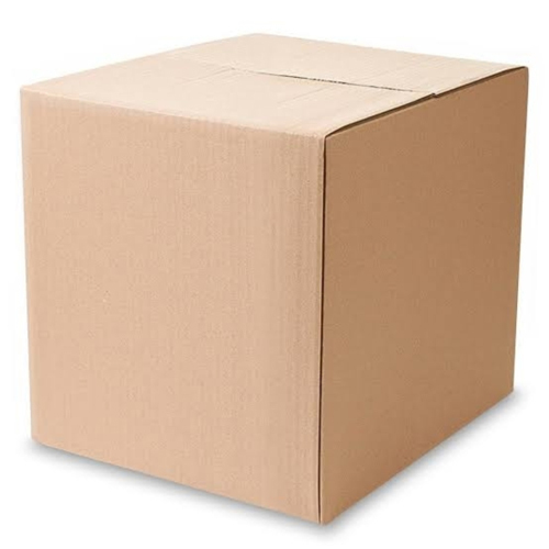Square Corrugated Box - Finish: Polished
