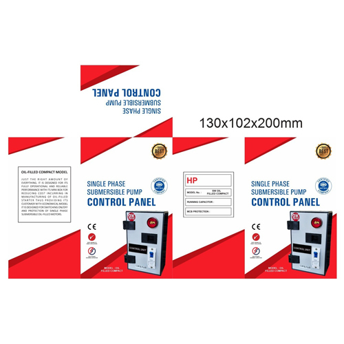 Control Panel Printed Corrugated Box - Finish: Polished