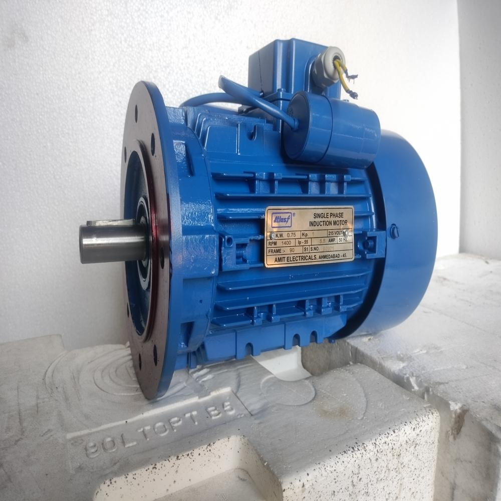 Single Phase Flange Mounted Motor