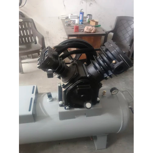 3 Hp Air Compressor Block - Color: Black