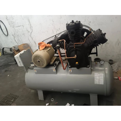Grey 15 Hp Air Compressor Top Block