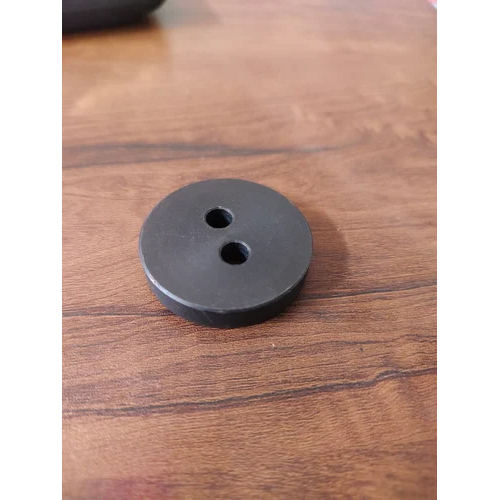Lock Dish For Compressor - Color: Silver