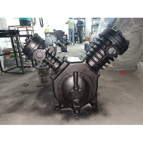 20 Hp Air Compressor Block - Color: Black