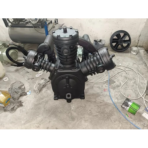 20 Hp Air Compressor Block - Color: Black