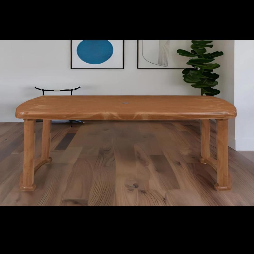 Nilkamal Mega Dining Table - Design: Plain