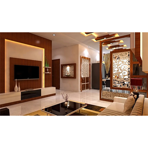 Living Room Interior Designing Services - Modern Style Using AutoCAD | 3 Revisions, Drawings & Renderings, 4-6 Weeks Project Duration