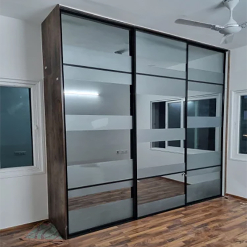Aristo Sliding Wardrobe - Color: Transparent
