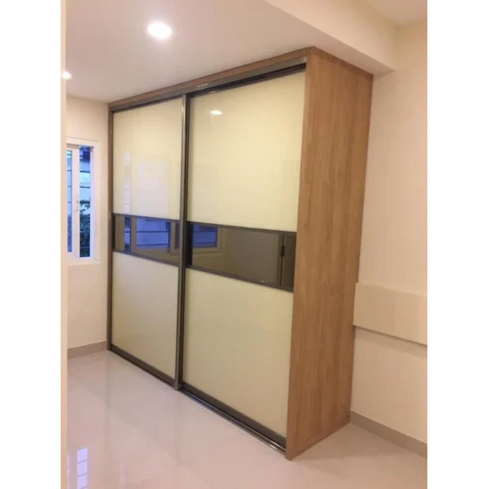 Aristo Glass Sliding Wardrobe - Assembly: Carpenter Assembly