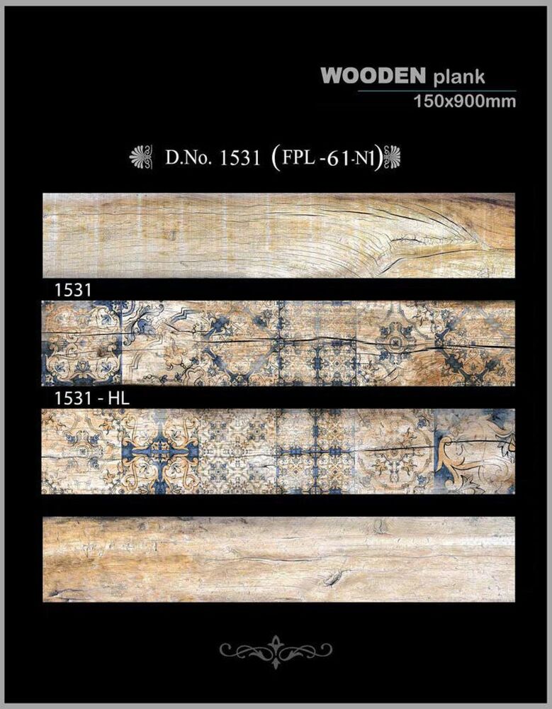 NatureWood 150x900 mm Wooden Finish Decorative Tiles
