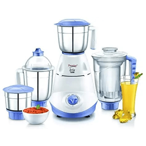 Electric Mixer Grinder - Color: Blue