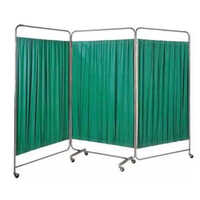 3 Fold Screen - Color: Green