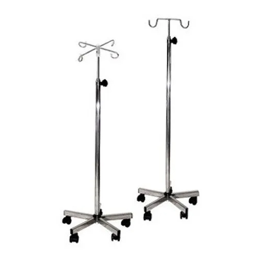 Hospital I V Stand - Color: Silver