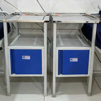 Bed Side Locker - Color: White