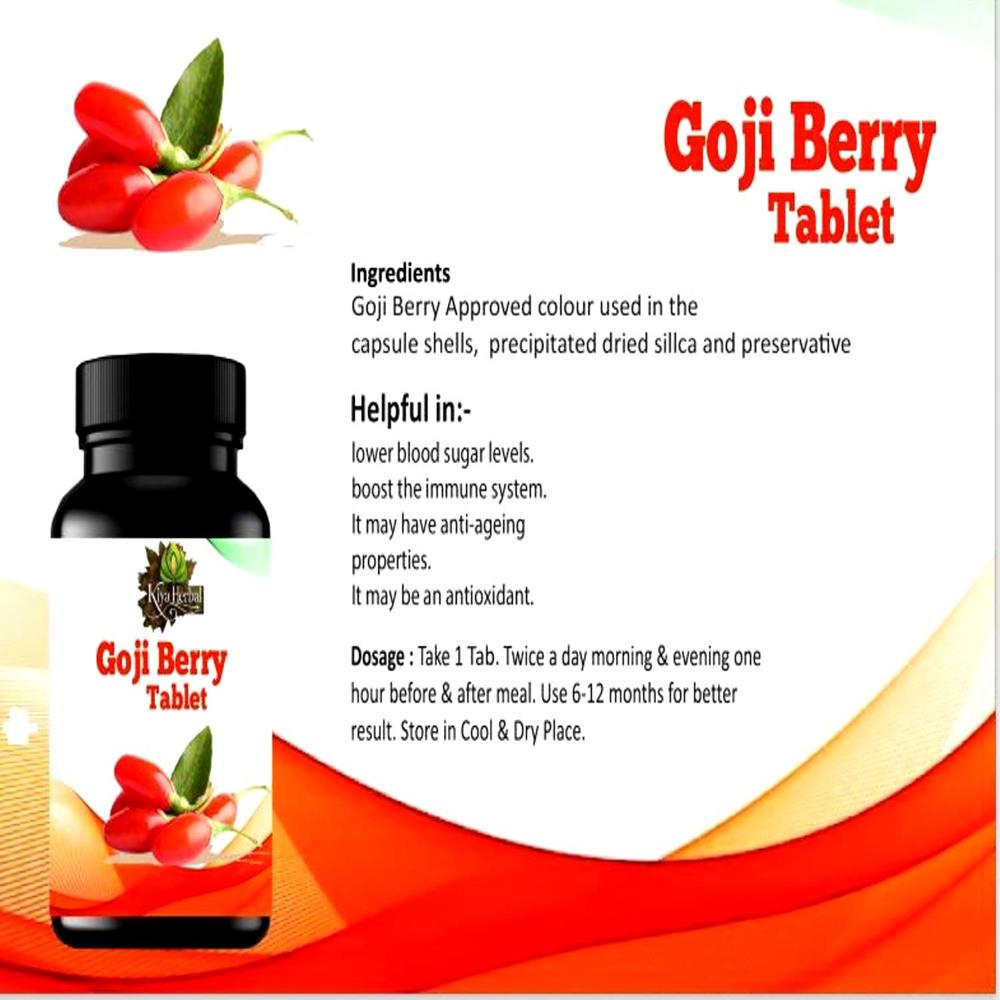 Bulk Goji Berry Tablets 30 tablet