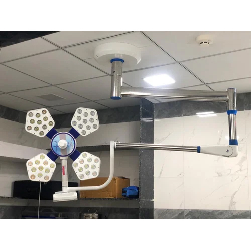 Ceiling OT Lights - ABS Material, LED Lighting, White Color | Easy to Operate, Suitable for Hospital Use, Brand New Condition