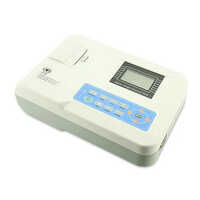 1 Channel Ecg Machine - Color: White