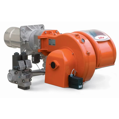 Automatic Industrial Gas Burner - Color: Orange