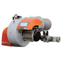 Industrial Gas Burner - Color: Orange