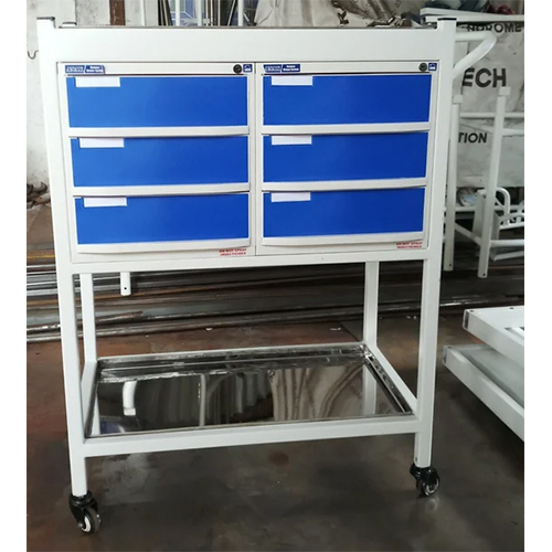 Hospital Medicine Trolley - Design: Standard
