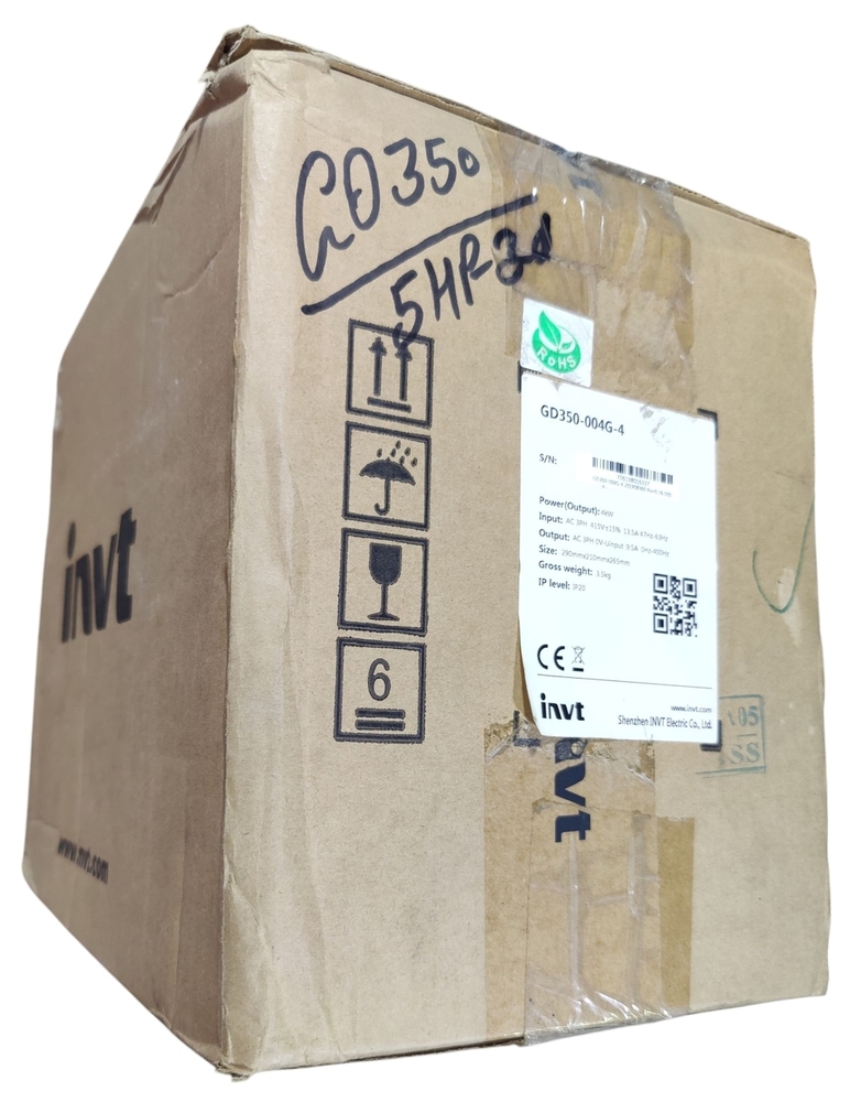 INVT VFD GD350-004G-4  4KW/5HP 3PHASE VFD