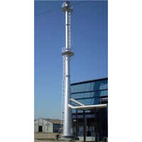 Industrial Chimney - Stainless Steel, Various Sizes | Self Supported, Wall Supported, Guy Rope Supported, Polished Galvanized Steel Pipe