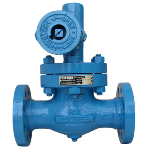 Industrial Blow Down Valve - Color: Blue